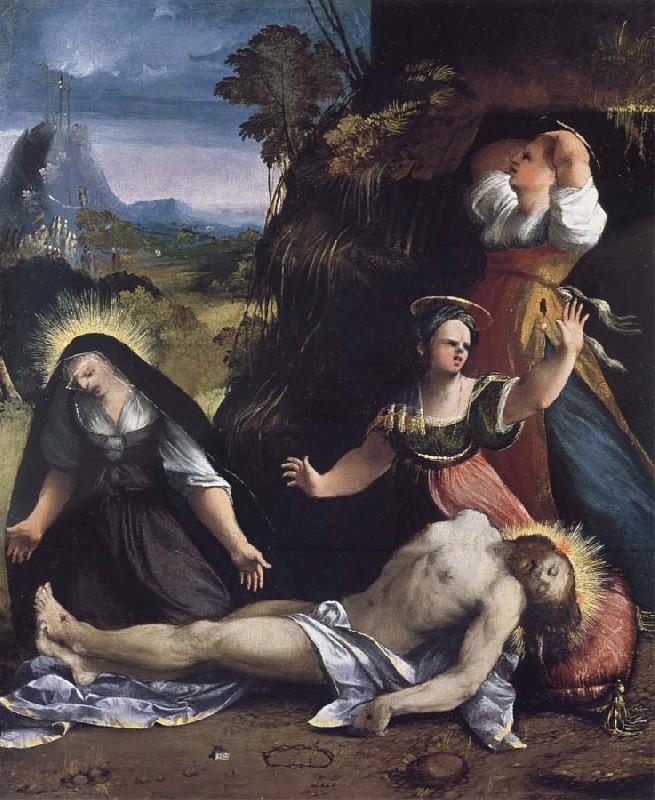 Dosso Dossi Lamentation over the Body of Christ China oil painting art